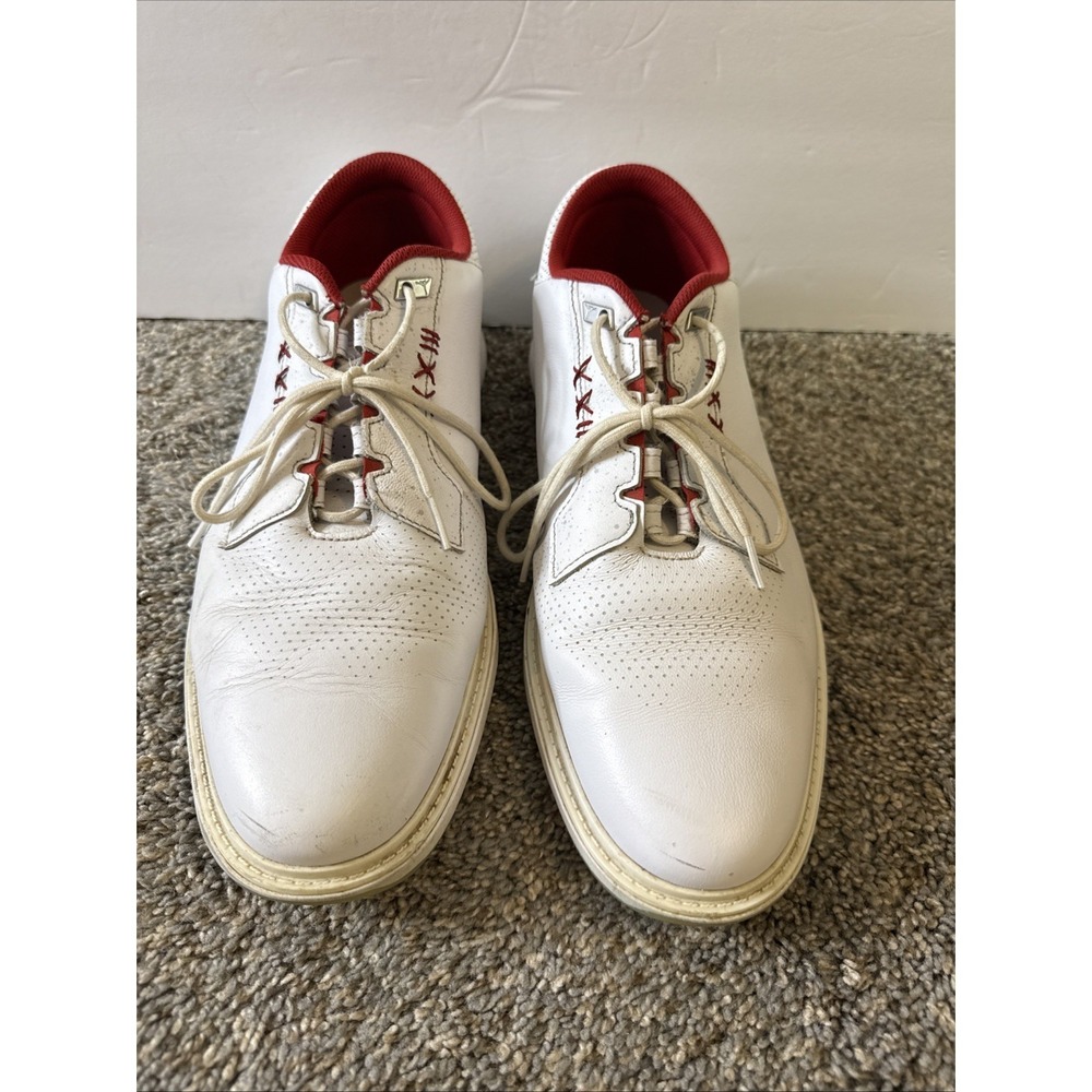 Nike Jordan ADG 5 Spikeless Golf Shoes White Red FQ6642-101 Size‎ 13